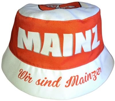 Wallitschek Fischerhut Mainz - Wir sind Mainzer (hochwertige Qualität), Fanhut, Sonnenhut, Anglerhut, Mütze, Bucket hat, Fussball, 1905