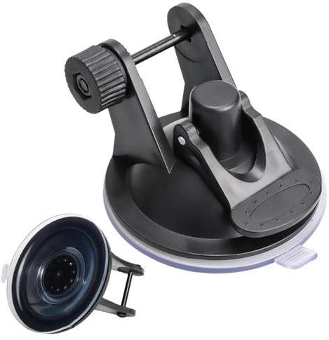 Supporto universale per dashcam, supporto universale per ventosa per fotocamera, versatile, regolabile a 180 gradi, per cruscotto, parabrezza, registratore di guida, GPS