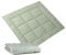 molis&co - Krabbeldecke für Baby 100x100 cm - 100% Baumwolle (OEKO-TEX) - Spielmatte Baby Multifunktional, Dick & weich gepolstert - Ideal als Babydecke & Spieldecke Baby - Mint Tea