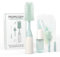 Momcozy Cepillo para Biberones con Espuma, Diseño Presionar-para-Espuma, Kit de Limpieza con Cabezal Repuesto y Cepillo para Pajitas, Ideal para Biberones, Tetinas y Sacaleches