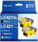 LC421XL LC-421XLVAL Tintenpatronen Value Pack LC-421 Druckerpatronen LC 421 für Brother LC421 LC-421 XL Multipack Patronen LC-421XL für Brother DCP-J1050DW Patronen MFC-J1010DW DCP-J1140DW (8er-Pack)