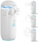 vsshe Inhalationsgerät Tragbar Vernebler Set, Geräuscharmes Inhalator mit 2 Masken,1 Mundstück, USB Wiederaufladbar, Leise Inhaliergeräte für Zuhause, Inhaliergerät für Kinder und Erwachsene