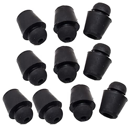 NZHBOAM 10 Stück Autotür Stoßdämpfung Dichtung Schwarze Gummi Pads Autotürmarke Aufkleber Auto Tür Zubehör