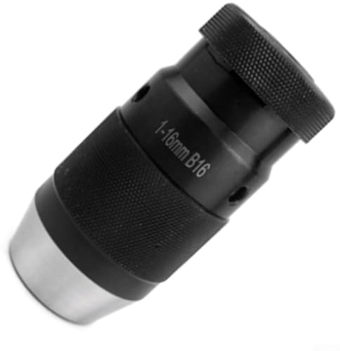 Mandrino autoserrante B16 1-16 mm con albero MT2, mandrino autoserrante per tornio per foratura, fresatrici e utensili manuali elettrici, in metallo