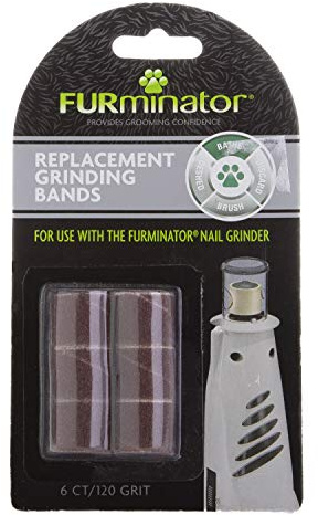 FURminator Nail Grinder Replacement Bands, 6 Count