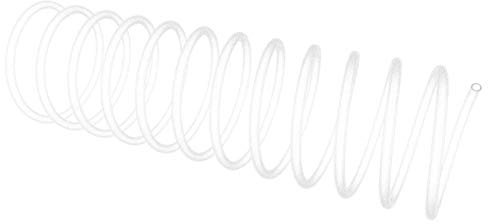 Spiral-Ersatzschlauch für Munddusche transparent 1,50m Flexibel Druckstabil
