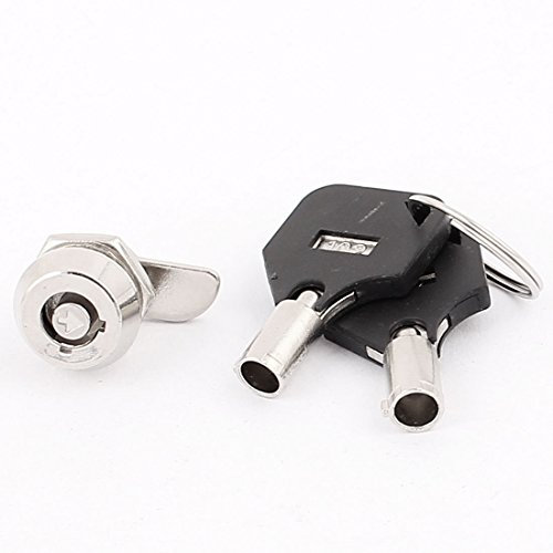 sourcing map 11mm quart tour Serrure avec 2 clés pour boîte aux lettres tiroir placard Accueil Boutique