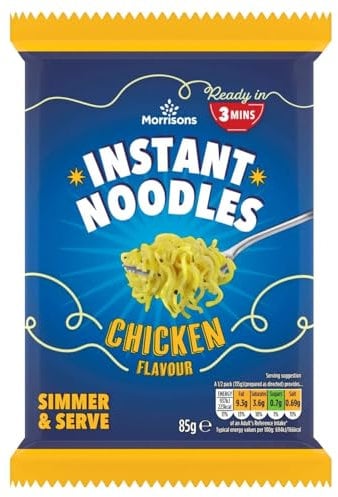 Morrisons Instant Chicken Flavour Noodles 85g