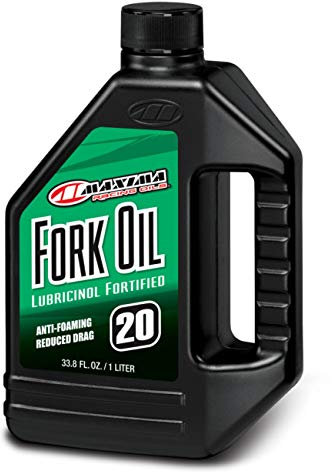 Maxima 57901 20WT - Olio Idraulico per Forcella Standard, Bottiglia da 1 litro