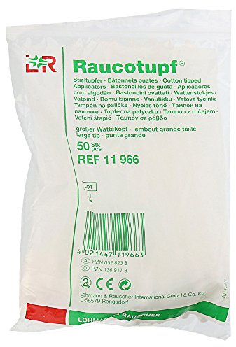 Raucotupf Stieltupfer Großer Wattekopf