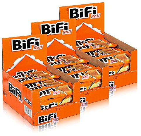 3x BiFi Roll Mini-Salami 24 stk. je 45 g Weizengebäck Snack