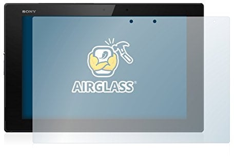 BROTECT Schutzglas für Sony Xperia Z2 Tablet Schutzfolie Made in Germany Panzer Folie Glas Displayschutz [Kratzfest 9H, Anti-Fingerprint,Transparent]