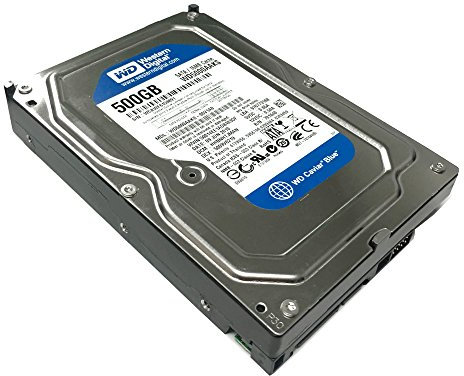 Western Digital Caviar Blue WD5000AAKS 500 GB rpm 16 MB Cache SATA 3.0 GB/s 8,9 cm Internal hard drive (Ricondizionato)