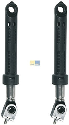 Europart 10028994 Lot de 2 amortisseurs à friction Suspa 100N pour machine à laver Indesit, Ariston, Hotpoint C00309597, Bauknecht 482000023502