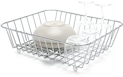 simplywire – Kitchen Sink Basket – Dish Drainer – Chrome