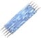 5 Stück Nagelpunkt-Stift, Nagel Dotting Pen Nail Art Tools Set für Nail-Art, Strasssteine, Punktarbeiten, Linien-Zeichnen