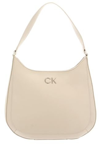 Calvin Klein Re-Lock Hobo Sand