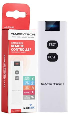 SAFE TECH AJ-R1062 Wireless Interlinked Remote Controller for Smoke Alarms