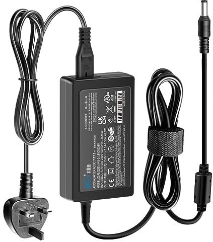 KFD 19V AC/DC Adapter for KOORUI 27E6QC Philips 246E9QJAB 226E9QDSB 242E1GSJ AOC 27B31H HP 24mh 23er 23es 27f Gigabyte M27Q Gaming Monitor Display 19.0V 2.5A Power Supply Cord Cable Battery Charger