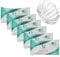 Drylife Rinse Free Microwavable Shampoo Cap | Waterless 2-in-1 Shampoo & Conditioner pH Balanced Formula Disposable Hair Wash | Travel & Camping (6 Packs)