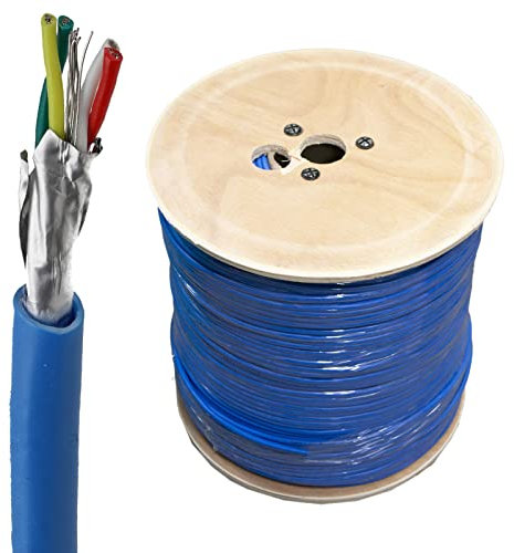 kenable DMX-Kabel, 4-adrig, abgeschirmt, 100 m, Blau