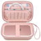 Canboc Hard Case for Canon Ivy 2 Mini Photo Printer Mobile Wireless Bluetooth Instant Camera Printer, Zipper Mesh Bag fit Photo Paper Cable, Rose Gold+Rose Gold