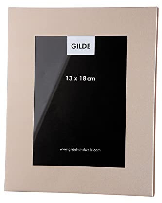 GILDE Fotorahmen Modern Aluminium champagnerfarben 65549
