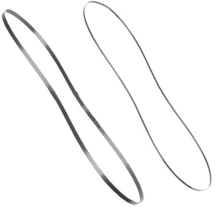 Mulcort Une lame de scie étroite et une lame de scie large, des lames de scie à ruban pour le travail du bois utilisées pour les petites scies à ruban verticales pour le travail du bois