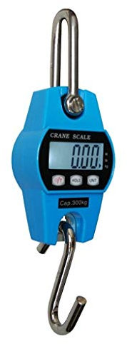 UNbit Escala de grua, 300kg/661lb - 1kg2.2lb con báscula electrónica de Alta precisión LCD retroiluminada Báscula de Equipaje