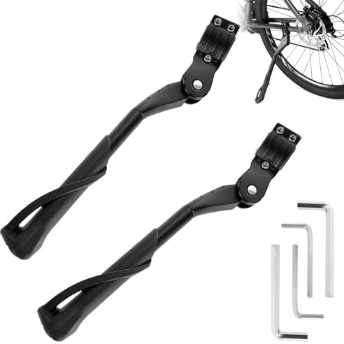 DAJAVE 2 Stück Fahrradständer, Cube Ständer 24-29 Zoll Cube Fahrradständer Maximale Belastung(Pro 35,Pro+ 45, Pro Max45) KG, Höhenverstellbar Fahrrad Ständer, Fahrradständer Mountainbike