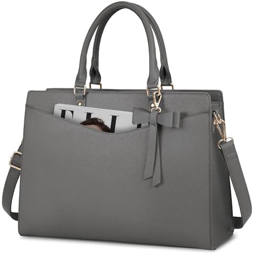 Dakuly Handtasche Damen Shopper Tasche Damen Groß Laptoptasche 15,6 Zoll Arbeitstasche Business Taschen Umhängetasche Aktentasche Wasserdicht