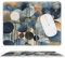 MousePad Mauspad mit rutschfester Gummiunterseite, leicht gleitend, personalisiertes Tastatur-Pad, Kreise von Farben, Gaming-Mauspad, Schreibtisch-Schutzmatte für Laptop, Büro, Zuhause, Einheitsgröße