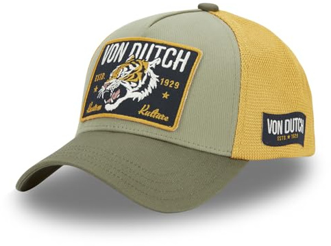 Von Dutch Kappe für Damen & Herren, Trucker-Kappe, verstellbar durch Snapback