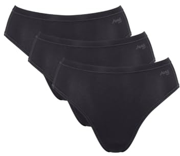 Sloggi GO Daily Cotton Tai Slip (3er-Pack), Schwarz , S