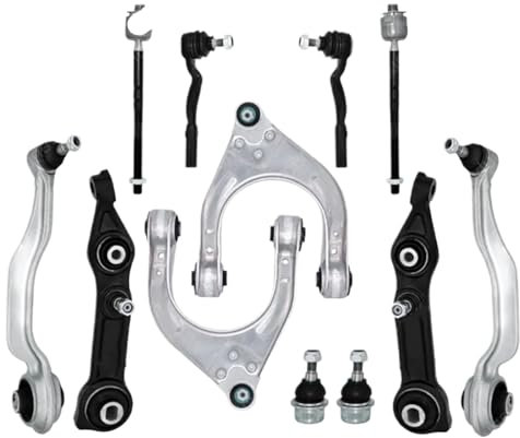 RAVTAKL Querlenker Satz Vorderach Kompatibel Mit Benz Für W211 E500 E320 CLS500 2003 2004 2005 2006 2007 2008 2009 Vorderer Oberer Unterer Querlenker Spurstangen Aufhängungsverbindungssatz