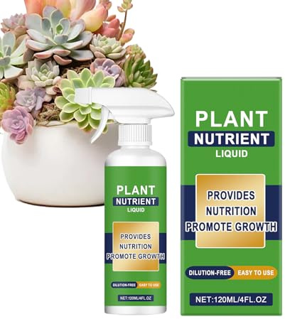 Pflanzen-Nährstofflösung, Pflanzen-Dünger Flüssignährstoffe Spray - Allgemein Verwendbar Natürlich Gartenzubehör, Zimmerpflanzen Von Stickstoff, Phosphor, Kalium Stickstoff, Phosphor, Kalium, 120ml