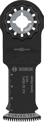 Bosch 1x AIZ 32 BSPC Plunge Cut Blade | for Hardwood, Softwood, Width mm, Professional Accessory Multitool