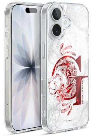 Head Case Designs Offizielle Harry Potter Gryffindor Aguamenti Deathly Hallows IX Gelhülle [Militärischer Schutzgrad] Kompatibel Mit Apple iPhone 17 Und Kompatibel Mit MagSafe