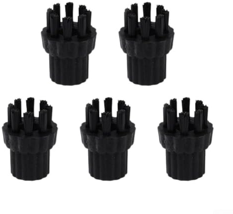 Nylon-Bürstenkopf für Dampfreiniger X5, kompatibel mit Dampfreiniger-Zubehör, 2er-Pack (5 Stück)