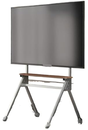 Carrello mobile con supporto a forma di A for espositori da pavimento 32-86 pollici