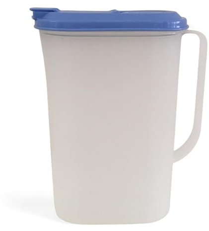 Tupperware Jarra delgada de 2 cuartos de galón de niebla de arándanos