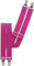 Harrys-Collection Kinder Hosenträger 4 Clips in vielen Farben, Farben:pink