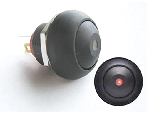 VELLEMAN - R1396R Mini-Drucktaster mit roter LED 1-polig 145212