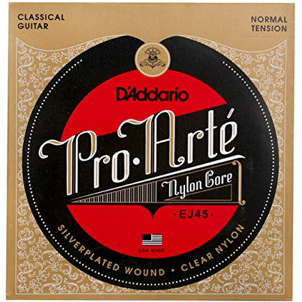 D'Addario - Juego de cuerdas guitarra clásica Pro-Arté EJ45