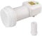 RED OPTICUM Easyfind LNB Single I Hitze- & kältebeständiger Digital-LNB 1-fach mit integrierter Satfinder LED inkl. Wetterschutztülle I Full HD - 3D - UHD - 4K Ready I Sat-LNB für 1 Teilnehmer