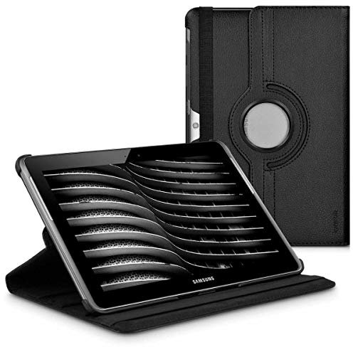 Todobarato24h Funda Compatible con Samsung Galaxy Tab 2 10.1 P5100/P5110 Negra Tablet GIRATORIA 360º