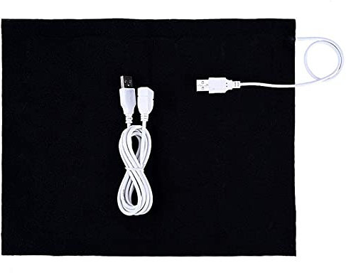1pc 5V Heizelement 35 ℃ -50 ℃ Wasserdichte elektrische Stoffheizung Pad Haustierbett Heizung zum Erwärmen von Schulter, Hals, Kleidersitz und Kissen oder Haustierbett
