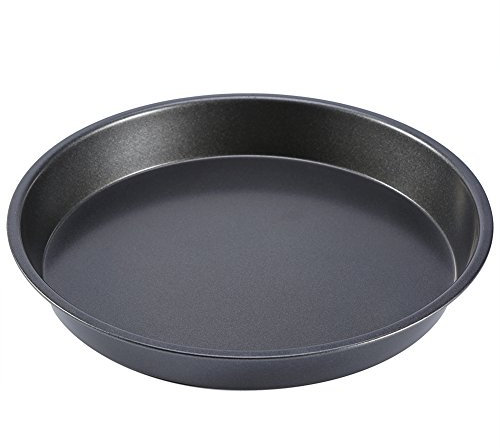 Teglia per pizza antiaderente rotonda in acciaio al carbonio da 8 pollici Teglia per forno a microonde Teglie per pizza Teglia per pizza Crisper Teglia per pizza al forno