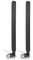 Bingfu Antenna 4G LTE Banda Larga 6 dBi 698-2700 Mhz Omnidirezionale con Connettore SMA Maschio per FWA 4G LTE CPE Router, Fototrappola 4G, Estensore di Portata Wireless, Telecamera IP