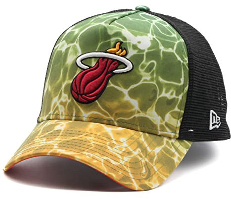 New Era NBA Miami Heat Summer City Trucker Cap schwarz/rot, OS